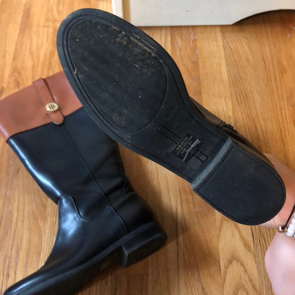 Tommy Hilfiger two tone boots - Picture 3 of 3